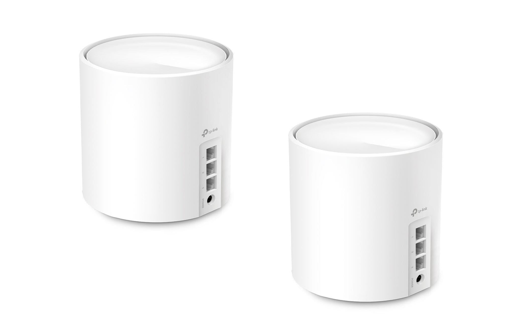 TP-Link Deco X50: WiFi-6 Mesh 2-Set System 574+2042Mbps, Beamforming, WPA3