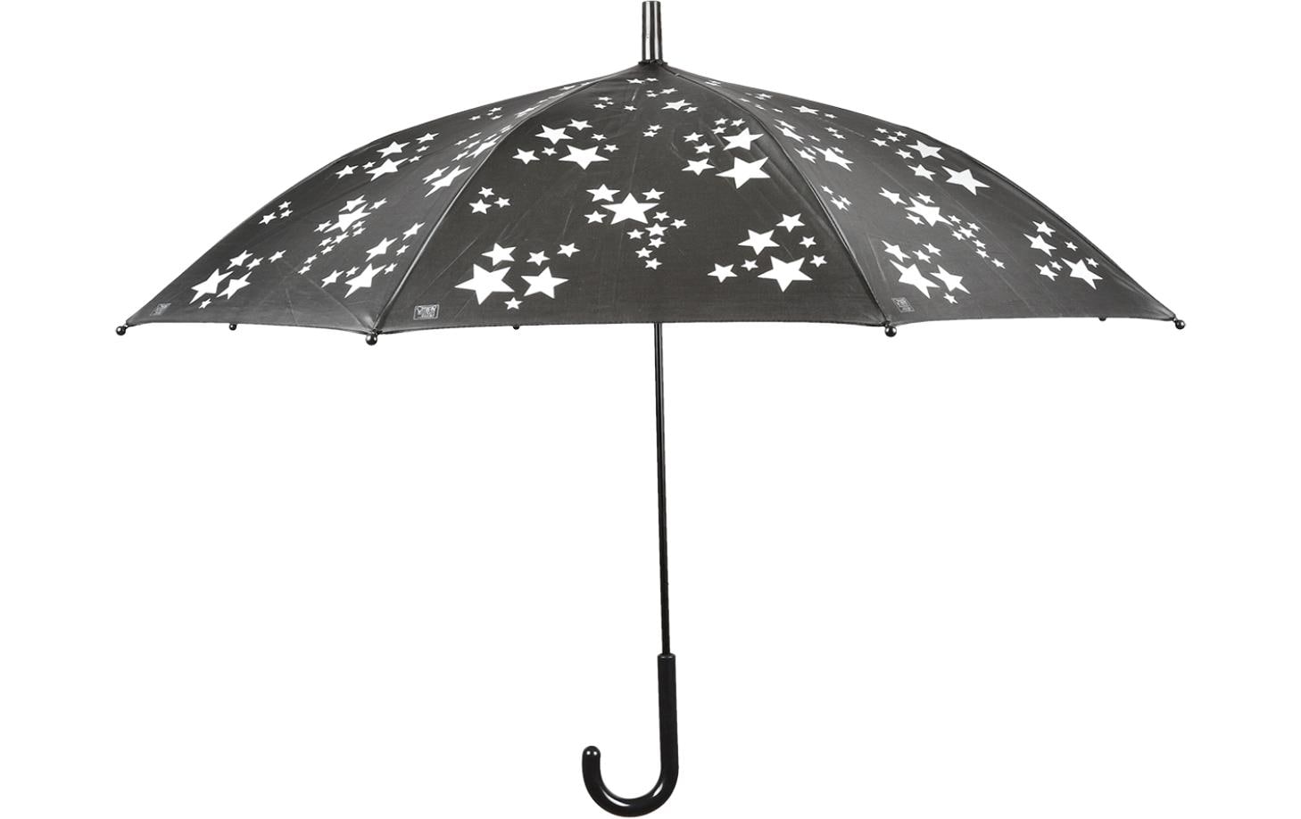 Esschert Design Regenschirm ReflektorSterne 87.5x87.5x71.2 cm (LxBxH), Polyester, Stahl