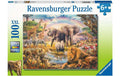 Puzzle Afrikanische Savanne Teile: 100 XXL