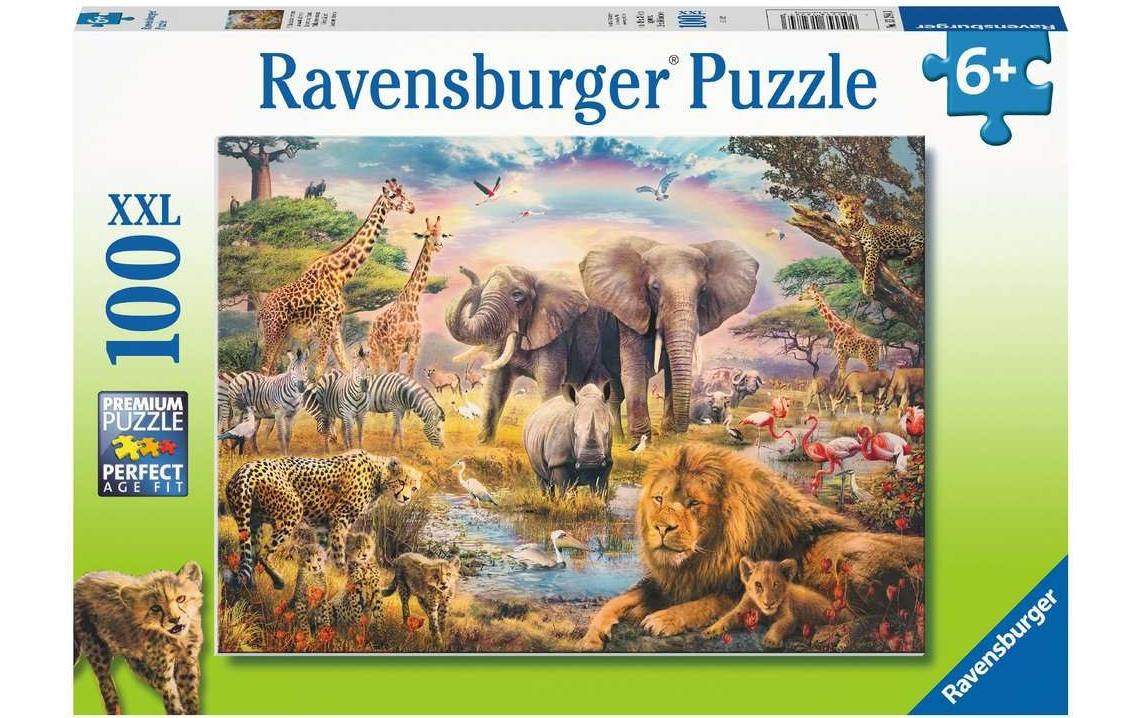 Puzzle Afrikanische Savanne Teile: 100 XXL