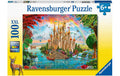 Puzzle Märchenhaftes Schloss Teile: 100 XXL