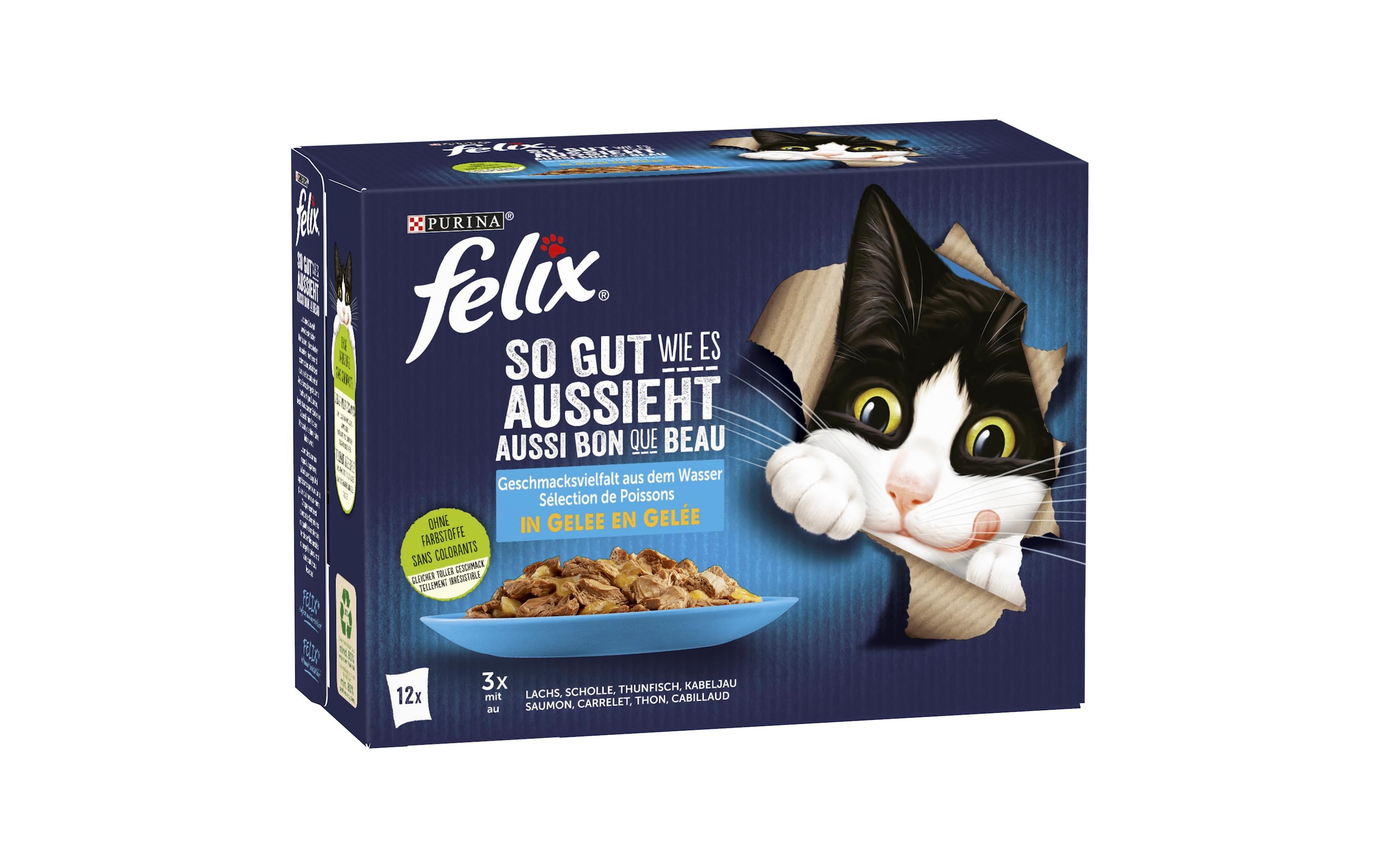Felix Nassfutter So gut wie es aussieht Fisch, 12x85