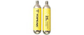 TOPEAK Threaded 25g CO2 Patrone, 2Stk., 25gr mit Gewinde