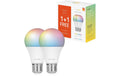 Hombli Smart Bulb E27 9W, RGB + CCT, Pack 1+1