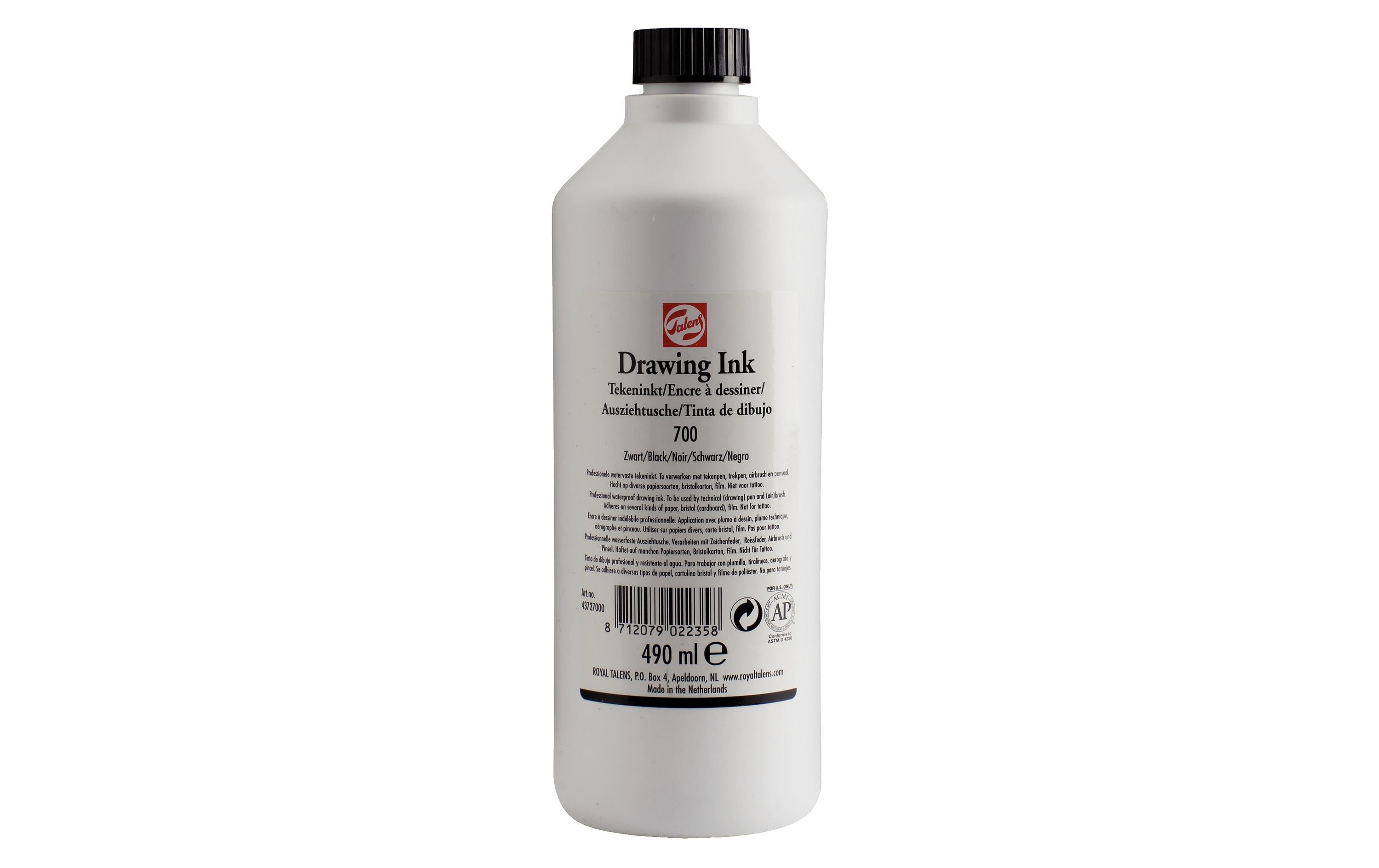 Talens Zeichentusche Schwarz, Volumen: 490 ml