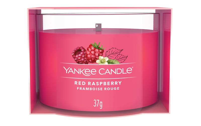 Yankee Candle Red Raspberry Filled Votive