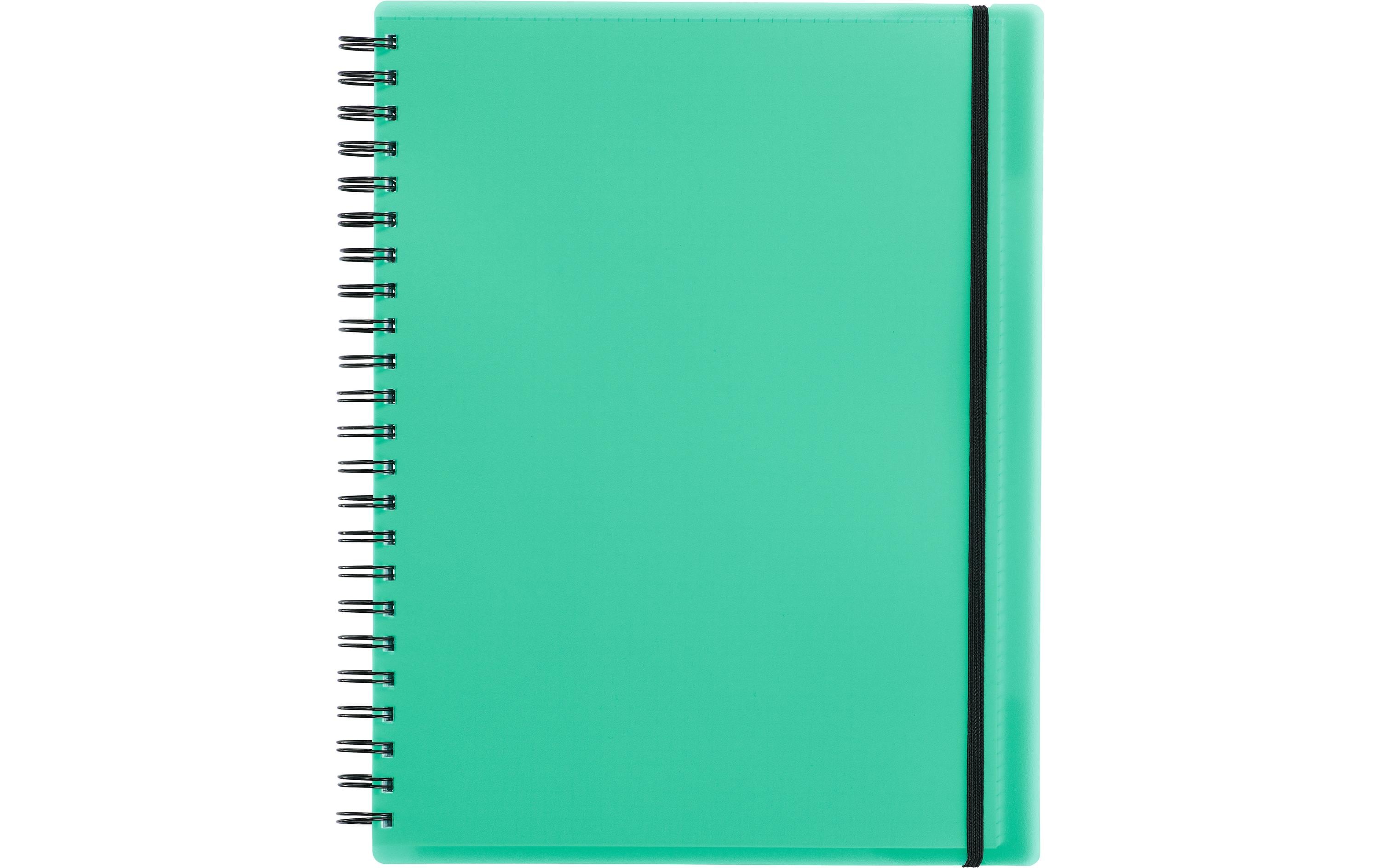 Kolma Notizheft Easy A4 100 Blatt, 70g/m2, kariert, Grün