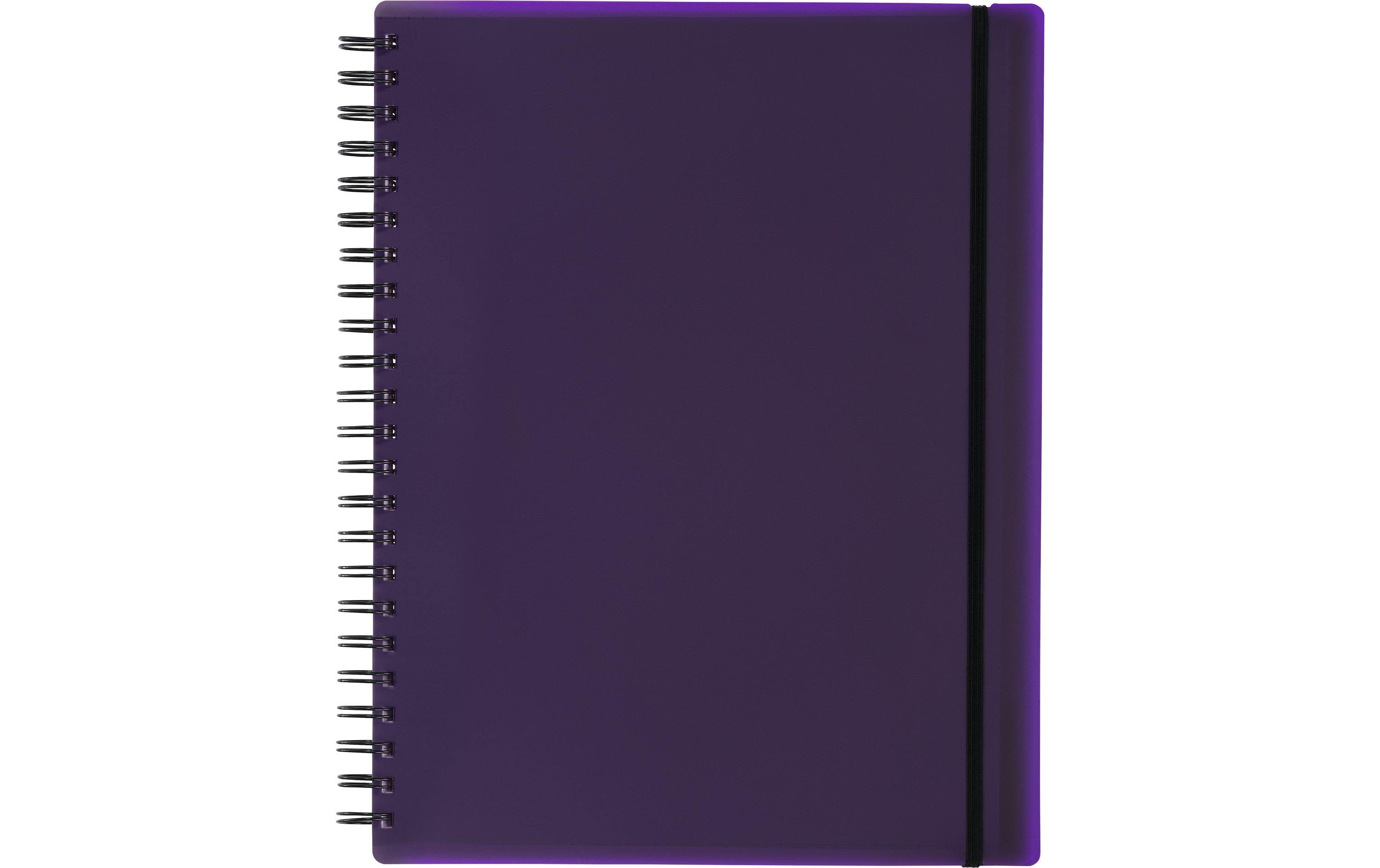 Kolma Notizheft Easy A4 100 Blatt, 70g/m2, kariert, Violett