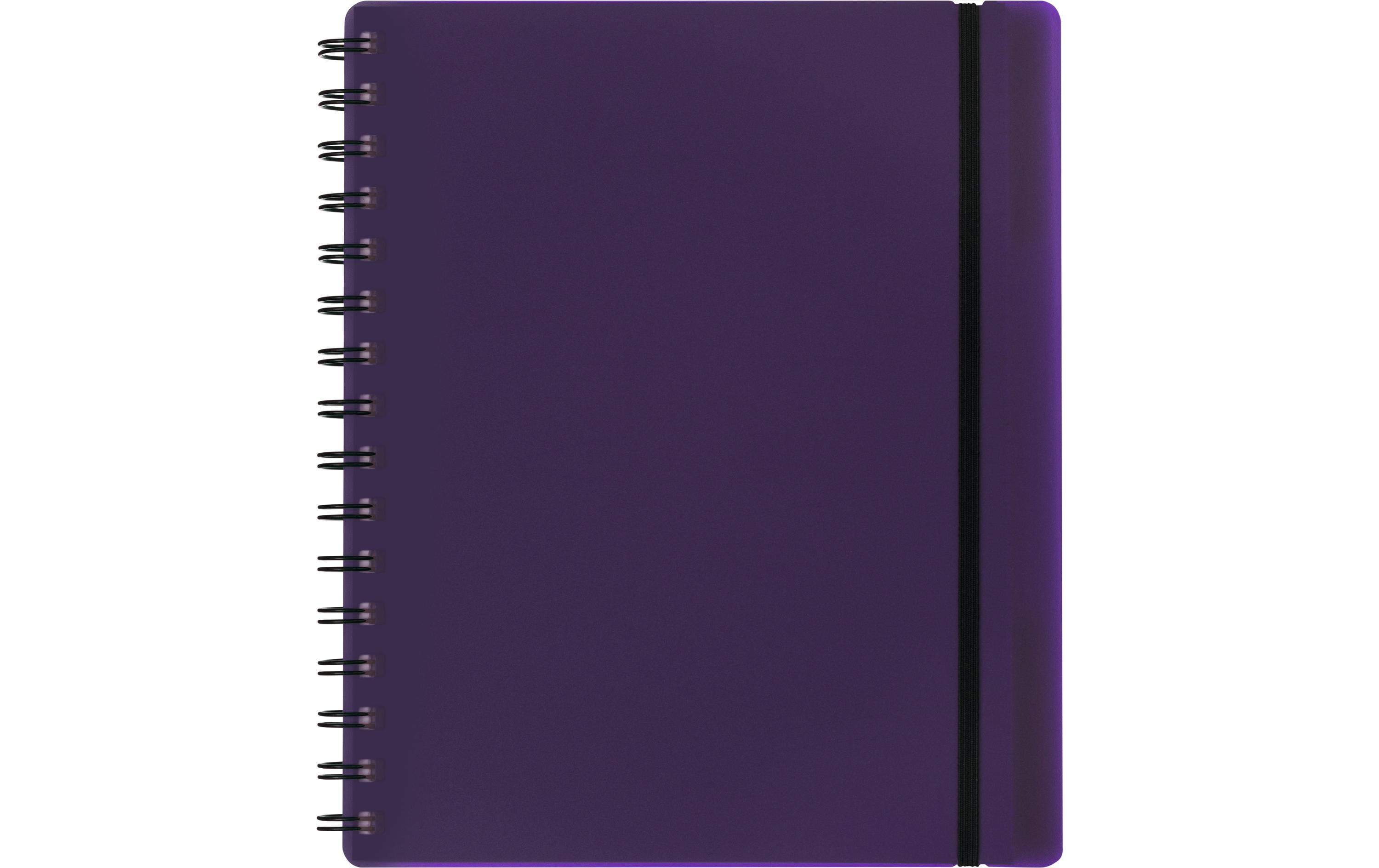 Kolma Notizheft Easy A5 100 Blatt, 70g/m2, kariert, Violett