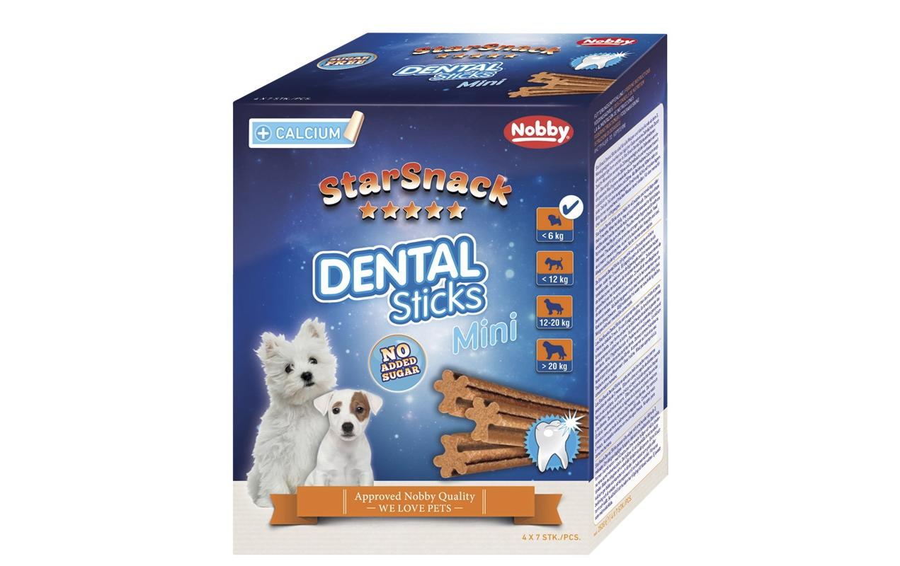 Nobby StarSnack Dental Sticks mini 28 Stk., 252g