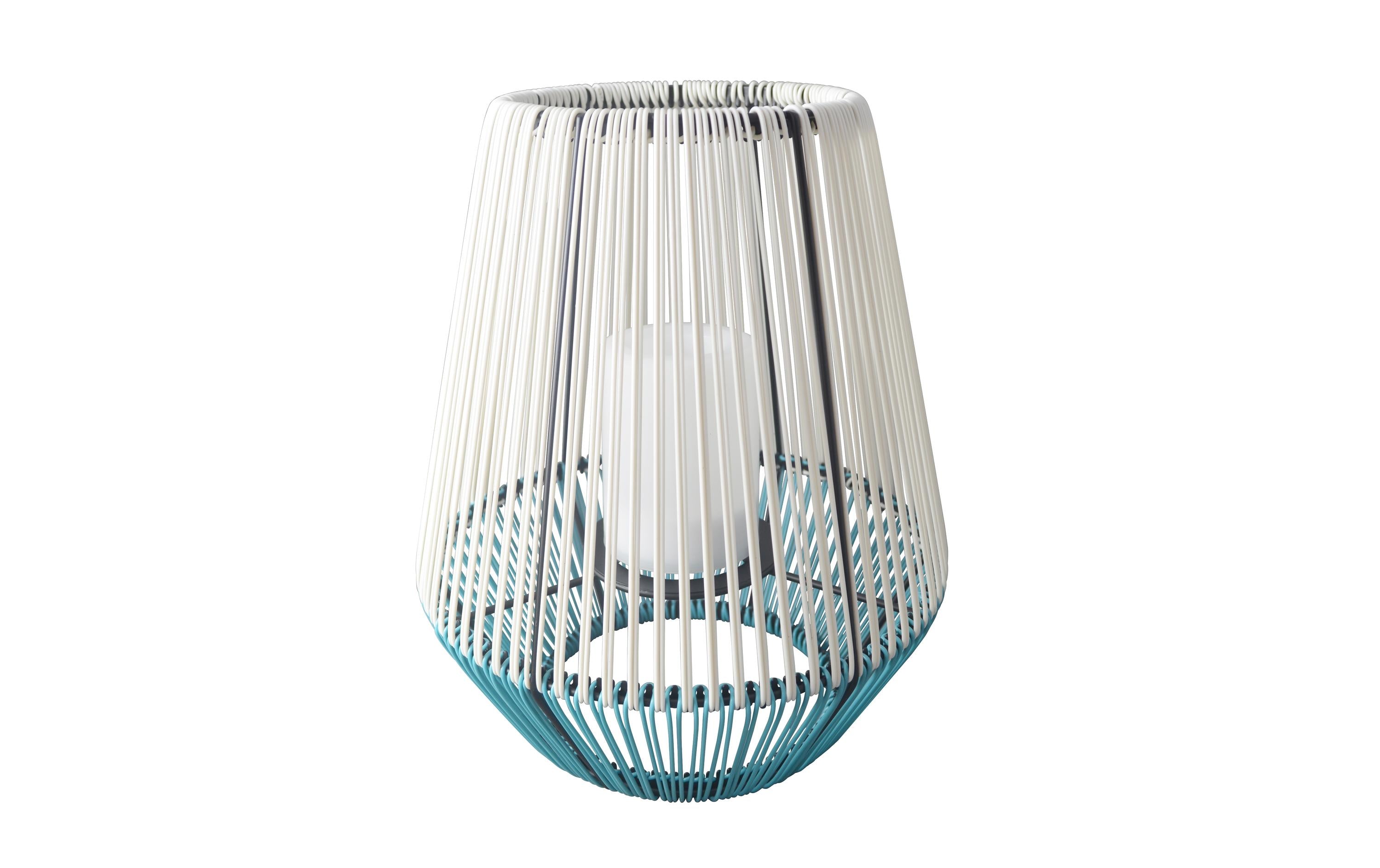 MSCH LED Solarleuchte WEGA IP44, 2000K, weiss blau
