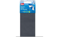 Prym Flickstoff Nylon grau 6.5 x 14 cm, Karte, selbstklebend, 100 % PA
