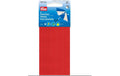 Prym Flickstoff Nylon rot 6,5 x 14 cm, Karte, selbstklebend, 100 % PA