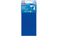 Prym Flickstoff Nylon blau 6.5 x 14 cm, Karte, selbstklebend, 100 % PA