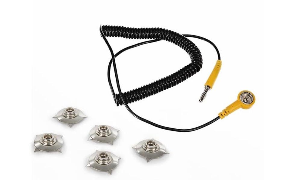 Velleman ESD Erdungskabel Ø 1.8mm für Tischmatten