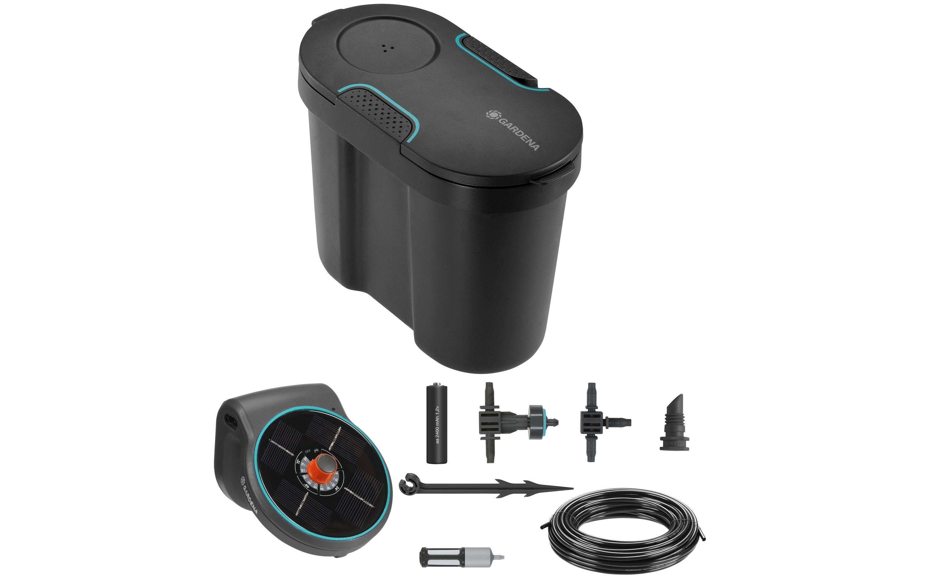 Solar- Bewässerung AquaBloom Set inkl. Wasserbehälter