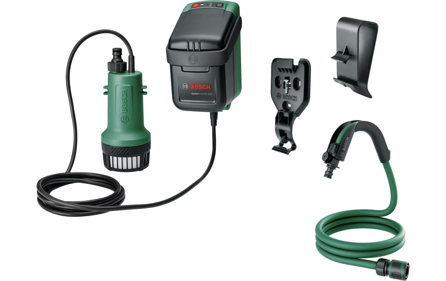 GardenPump18V-2000 Baretool Akku-Gartenpumpe Solo