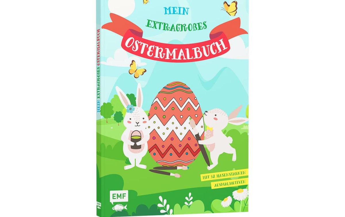 EMF Malbuch Mein extragrosses Ostermalbuch 32 Seiten, 32 Motive zum Ausmalen