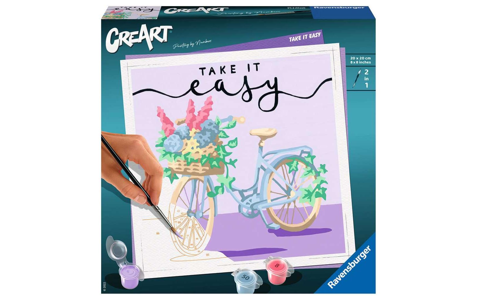 MnZ Take it easy Trend Quadratisch