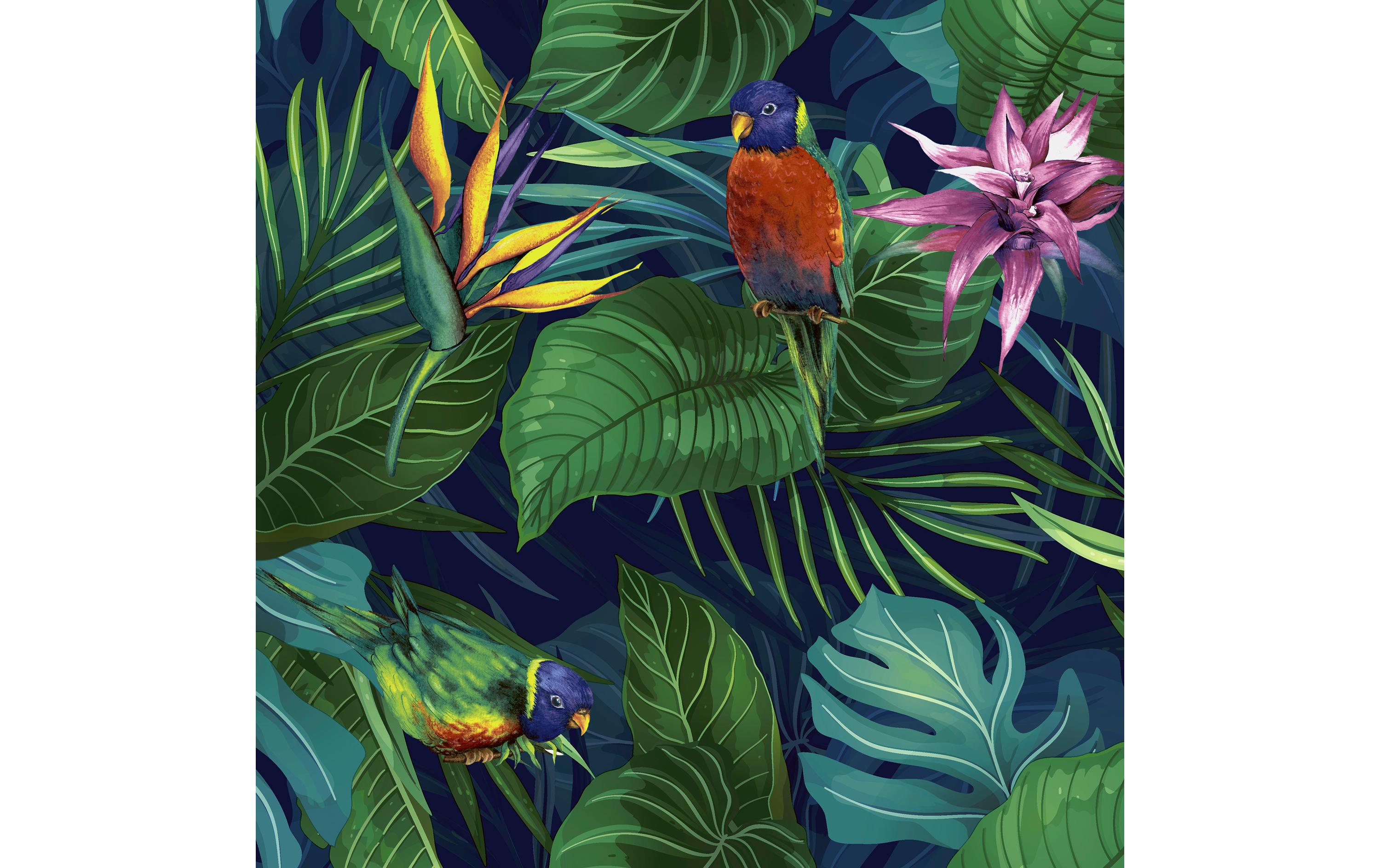 Paper + Design Servietten Jungle Paraiso 33x33 cm, 20 Stück