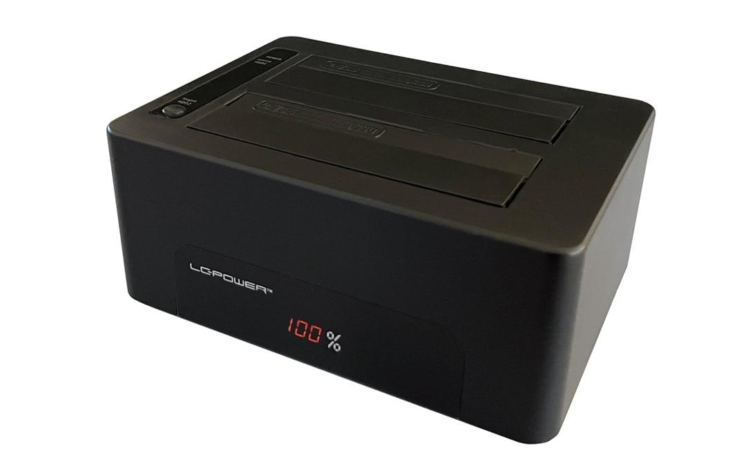 LC-Power LC-DOCK-U3-V, SATA  HDD Dock. USB 3.0, schwarz