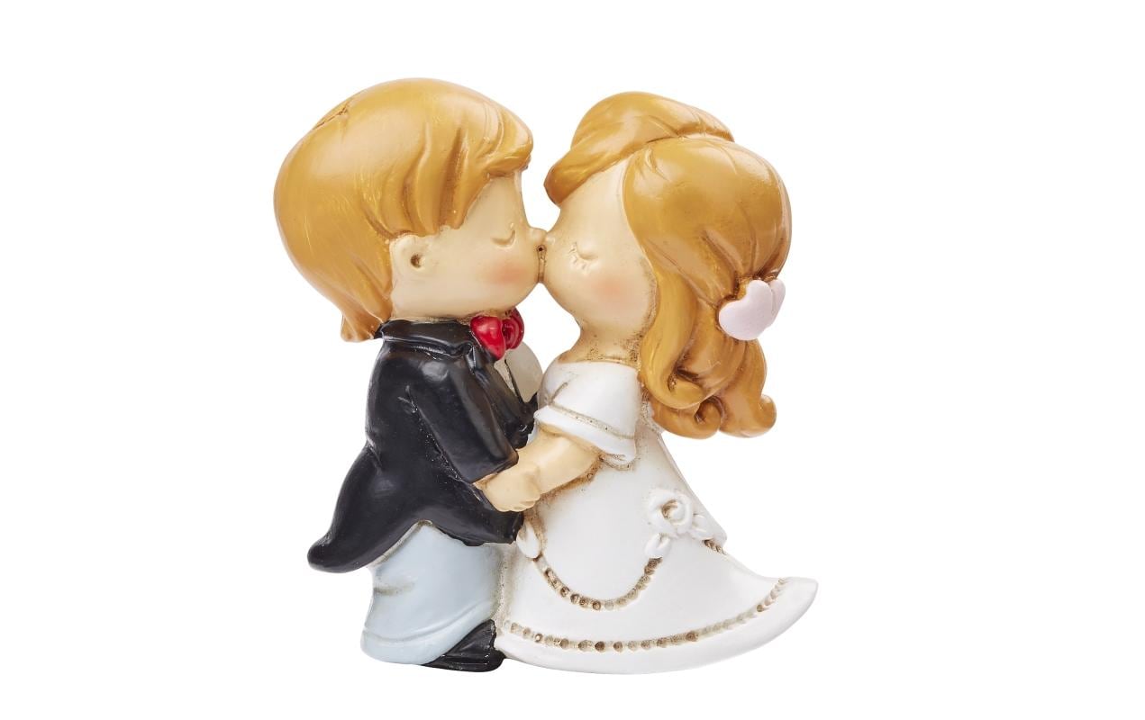 Hobbyfun Mini-Figur Brautpaar 2D 4.5 cm