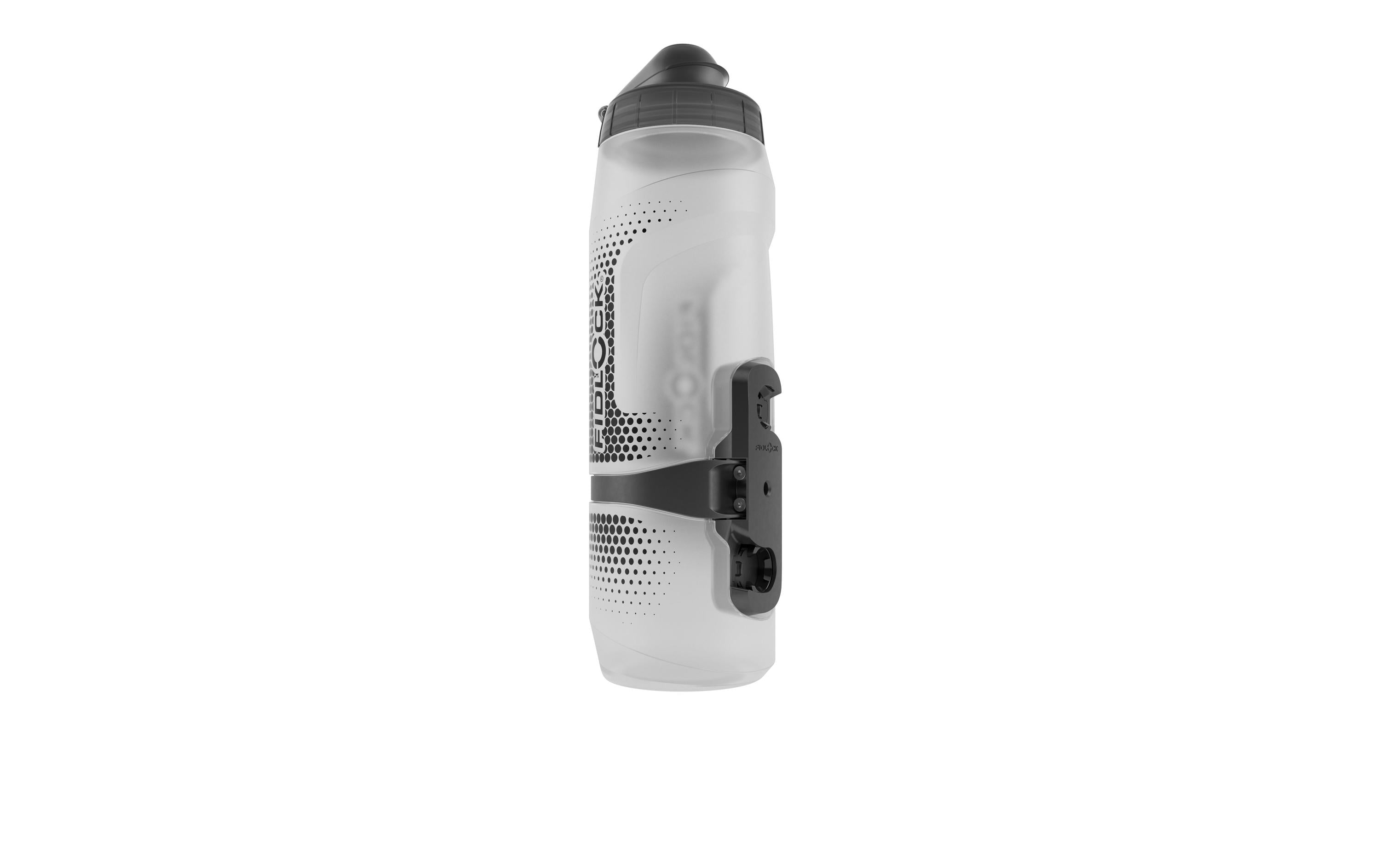 Fidlock Twist Trinkflasche 800 ml inkl. Twist Bike Base. Transparent Clear