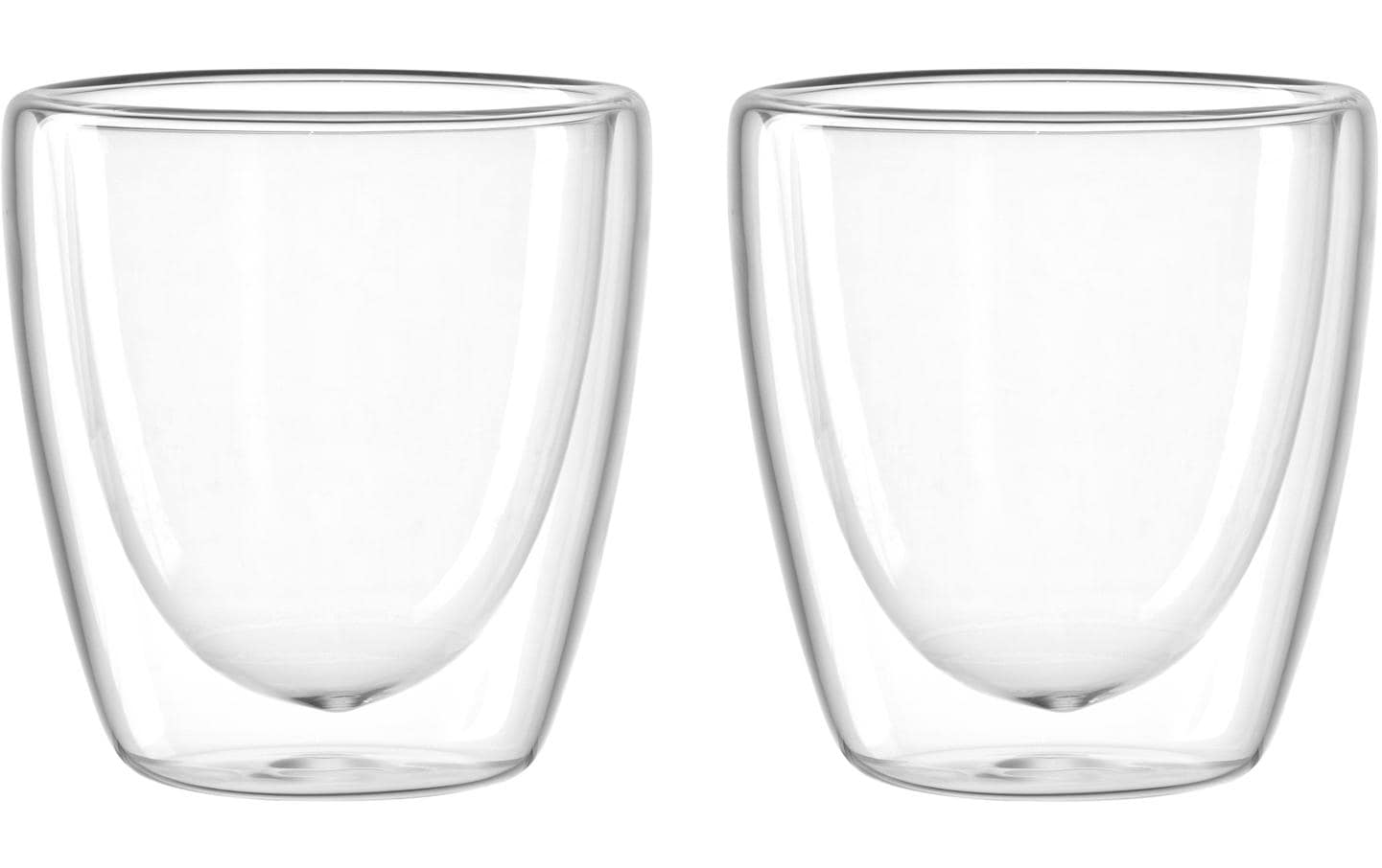 Leonardo Tasse Duo 100ml 2er Set Doppelwandig, Nutzvol. 40ml