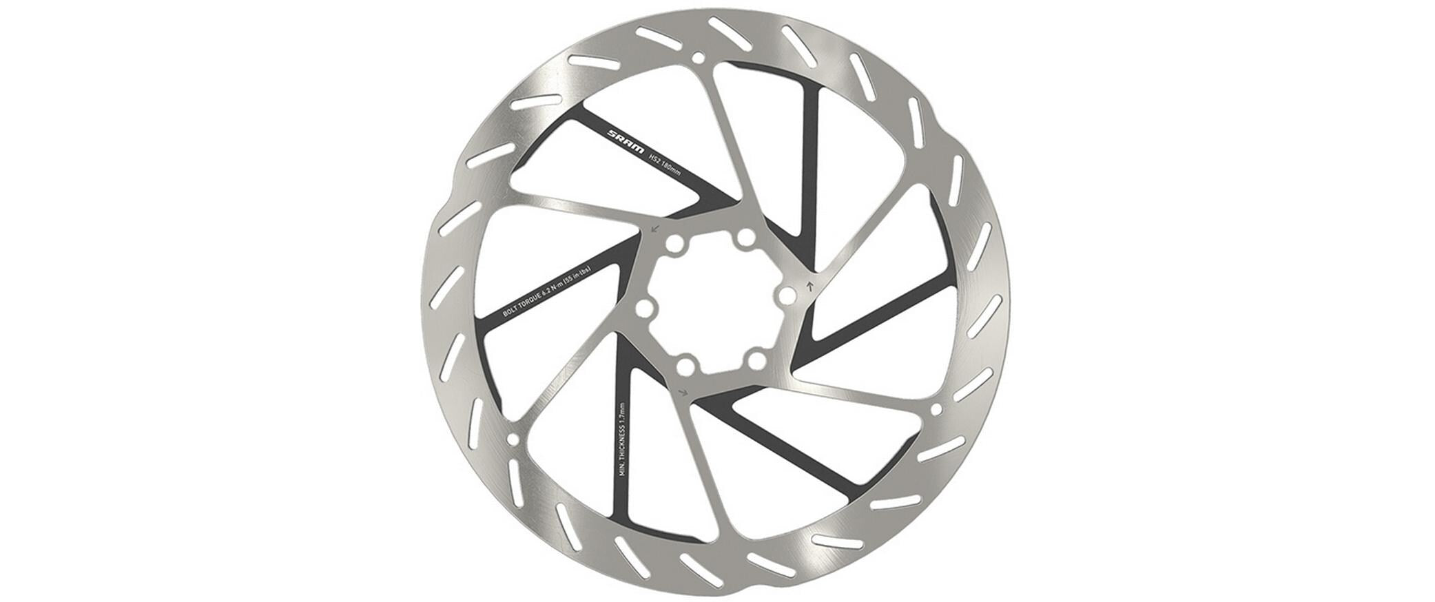 Sram Bremsscheibe HS2 220mm 6-bolt abgerundet