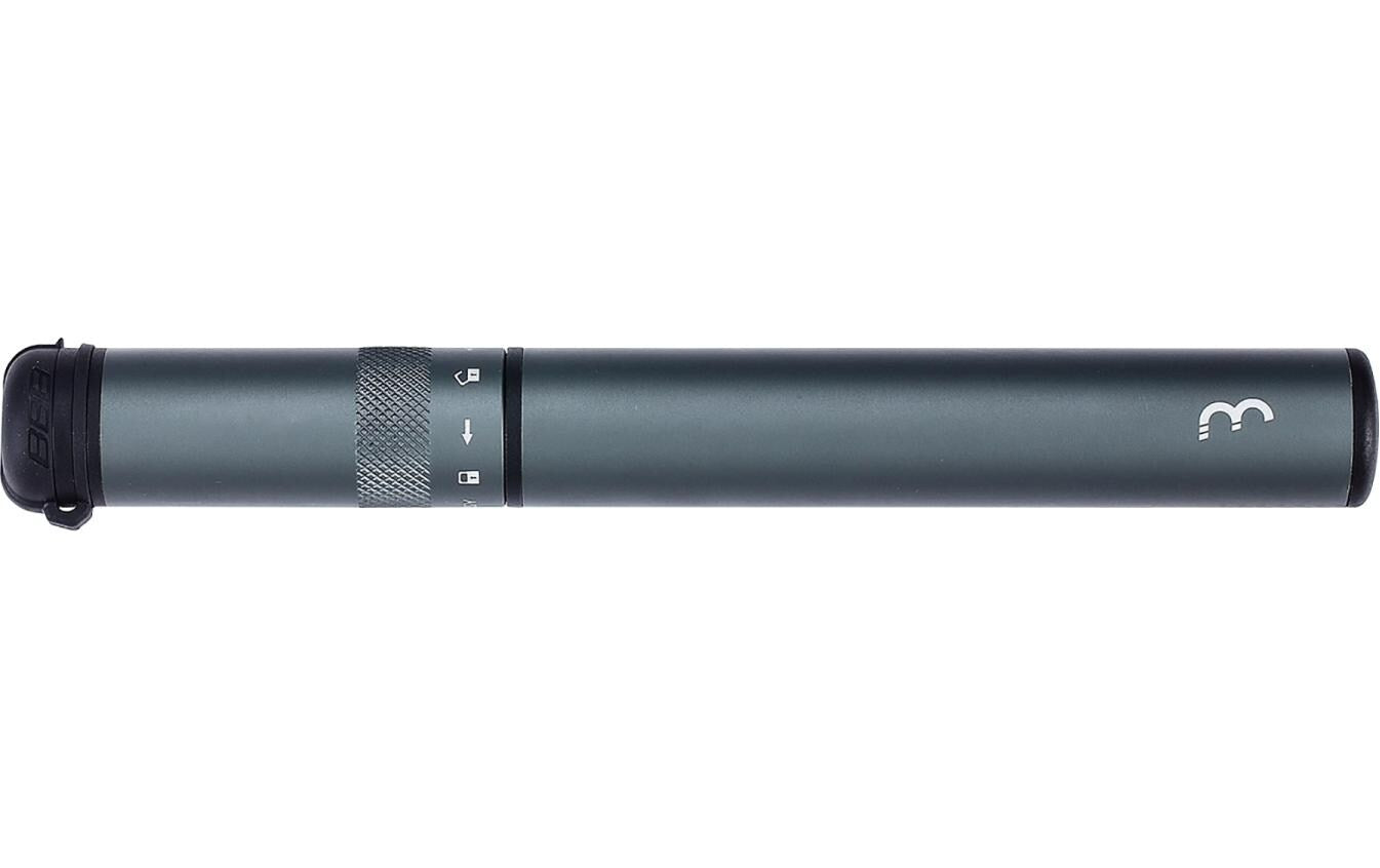BBB Minipumpe Teleskop 21cm 9bar 123g grau