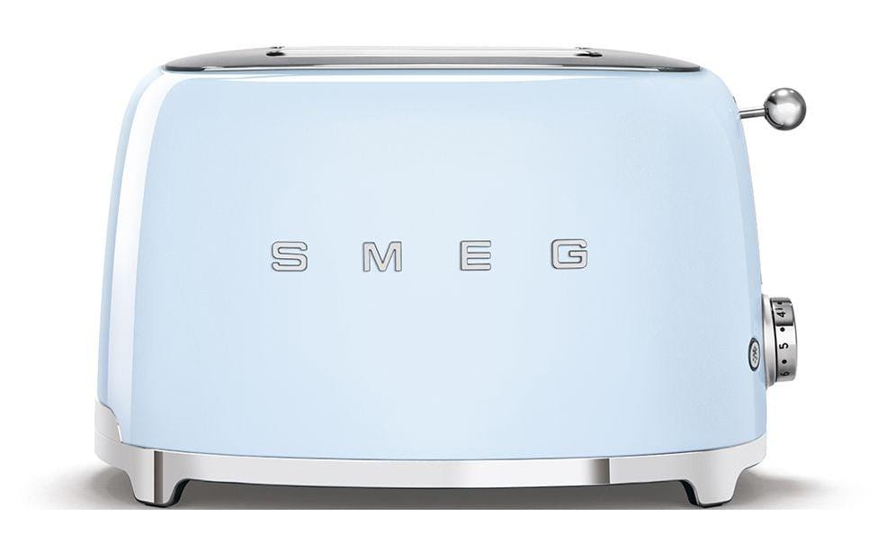 SMEG Toaster 50's TSF01PBEU 2 extra breite Toastschlitze, 950 Watt