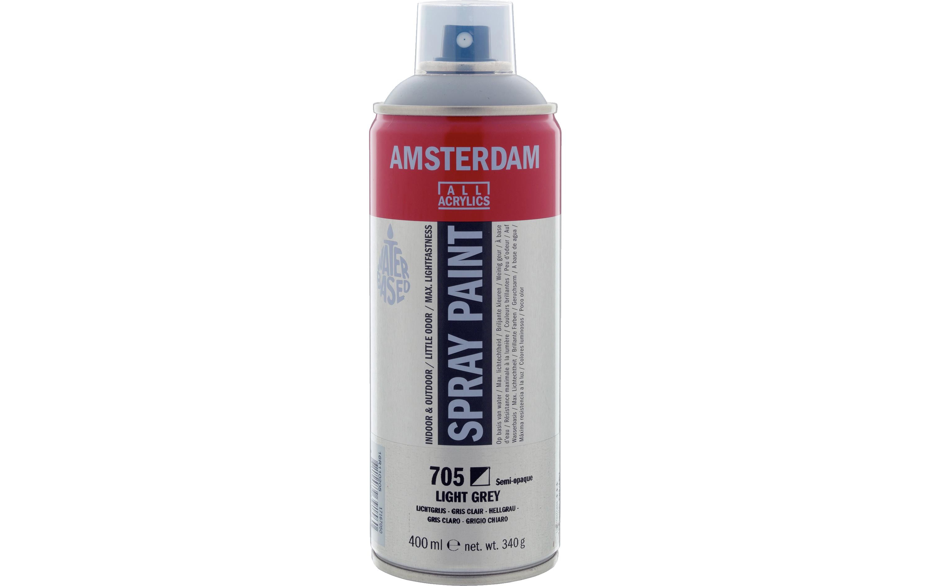 Amsterdam Acrylspray 400 ml Farbe: Titanweiss, Deckkraft: Deckend