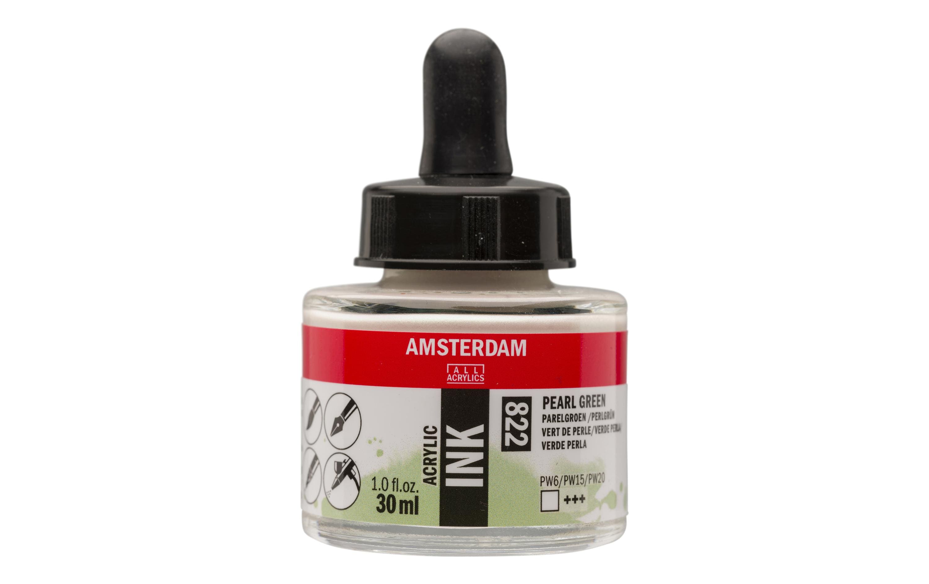 Amsterdam Acrylic Tinte 30 ml Farbe: Perlgrün