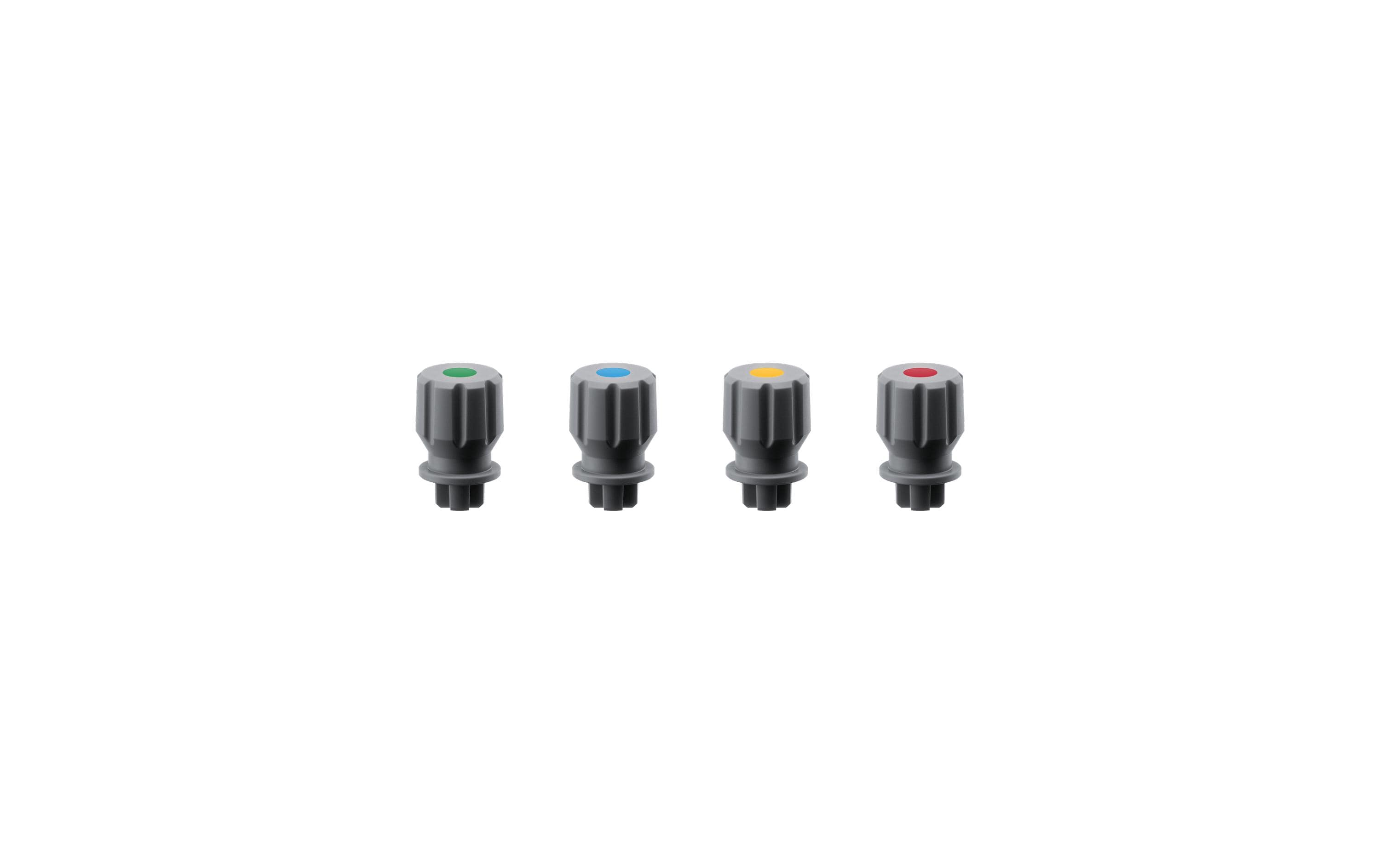 Teenage Engineering OP-Z grip knobs kit 4 color-coded grip knobs for each encoder