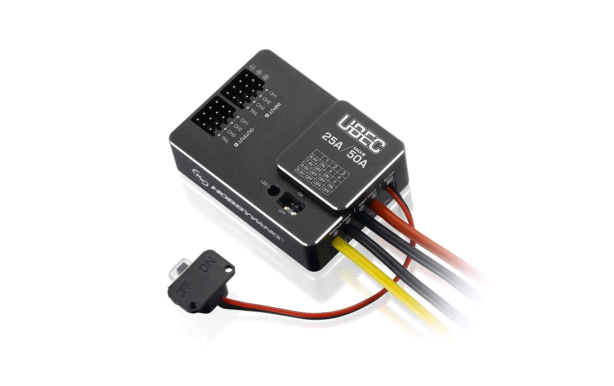 Hobbywing BEC 25A UBEC Regler für 3-18s