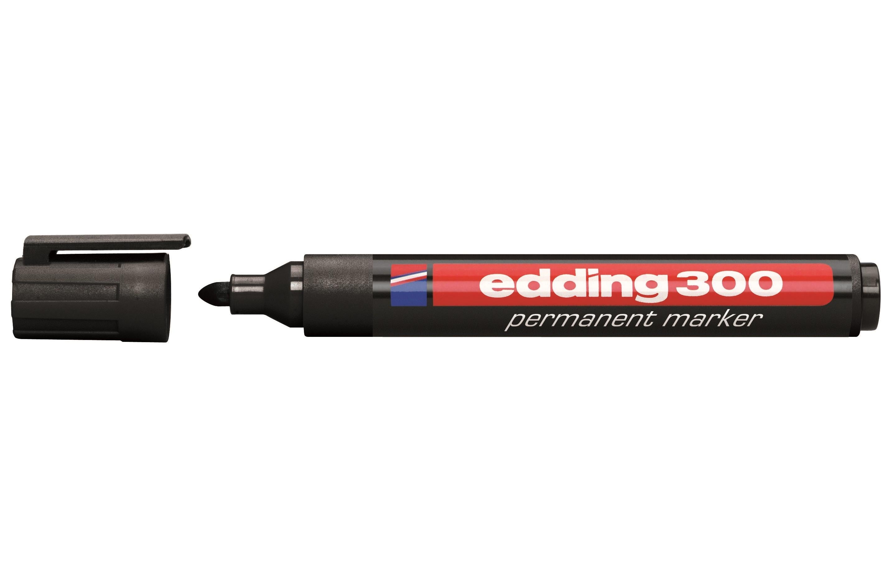 Edding Permanentmarker 300 schwarz
