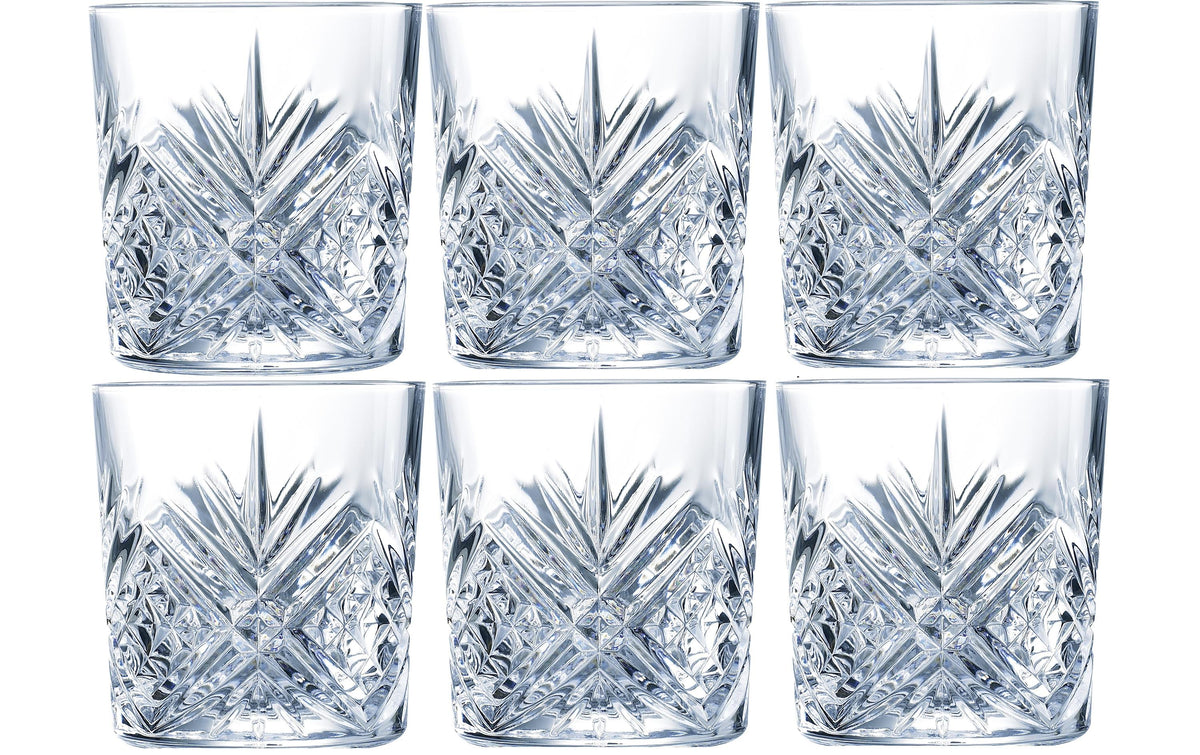 Rocco Bormioli Tumbler Glas Broadway 6 Stück, 30cl