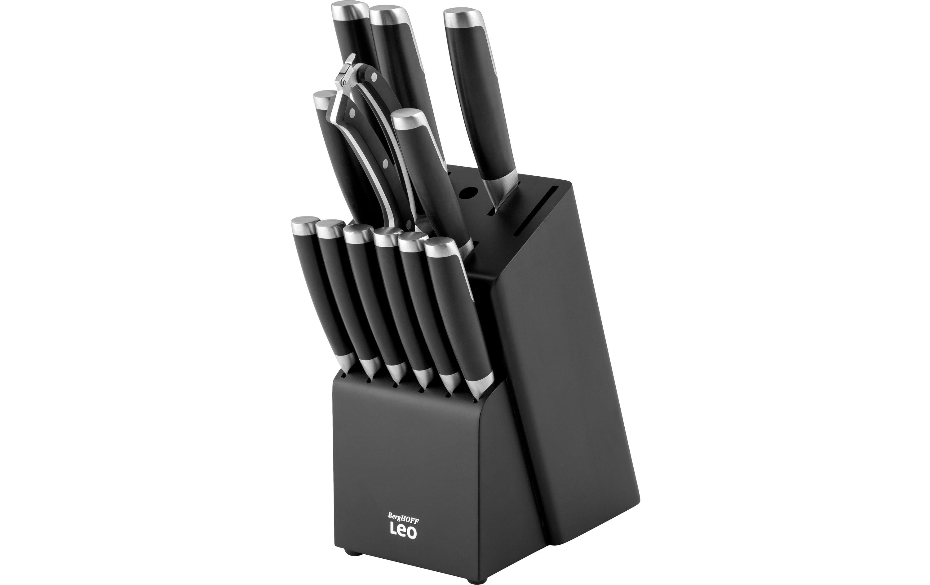 BergHOFF Messerblock Graphite Leo, 13 teilig