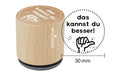 Woodies Stempel Woodies Du kannst das besser.., 1 Stück