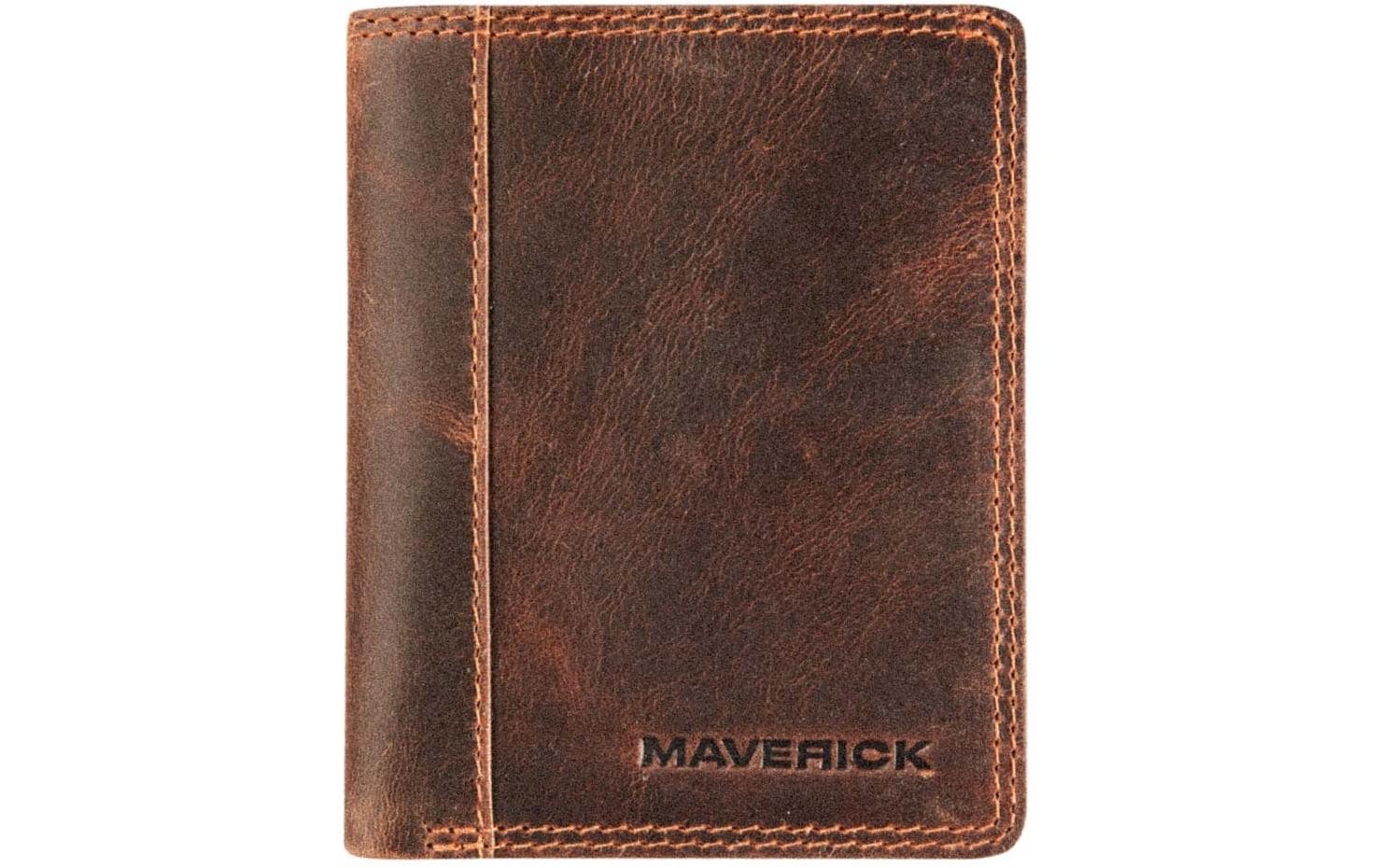 Maverick Original Portemonnaie Leder, braun