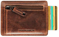 Maverick Original CardProtector Slim Leder, RFID, braun