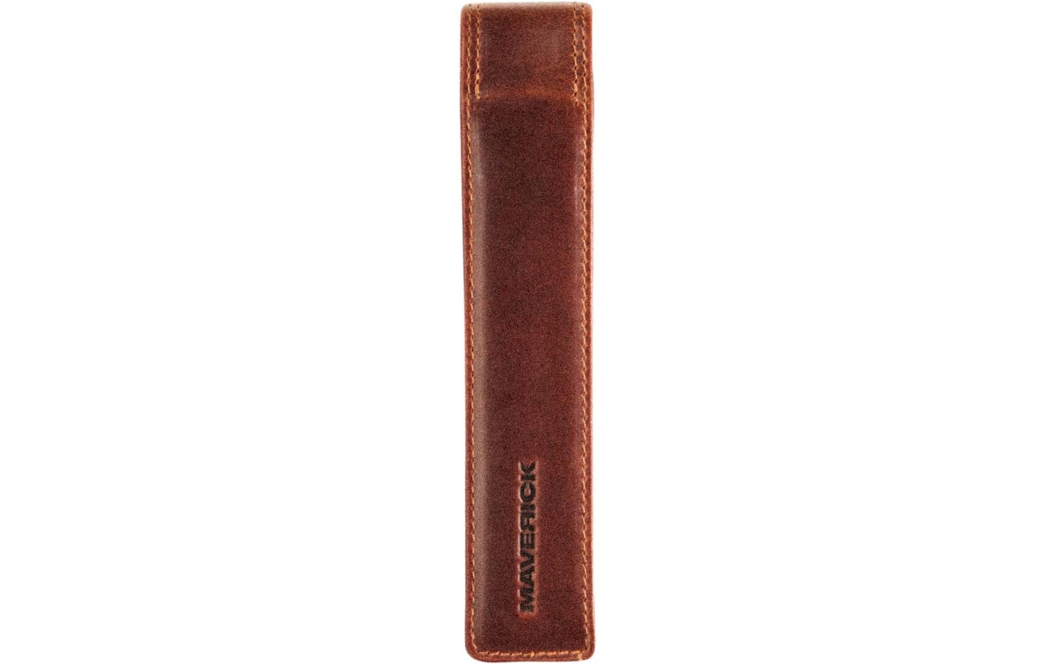 Maverick Original Etui für 1 Schreibgerät Leder, braun