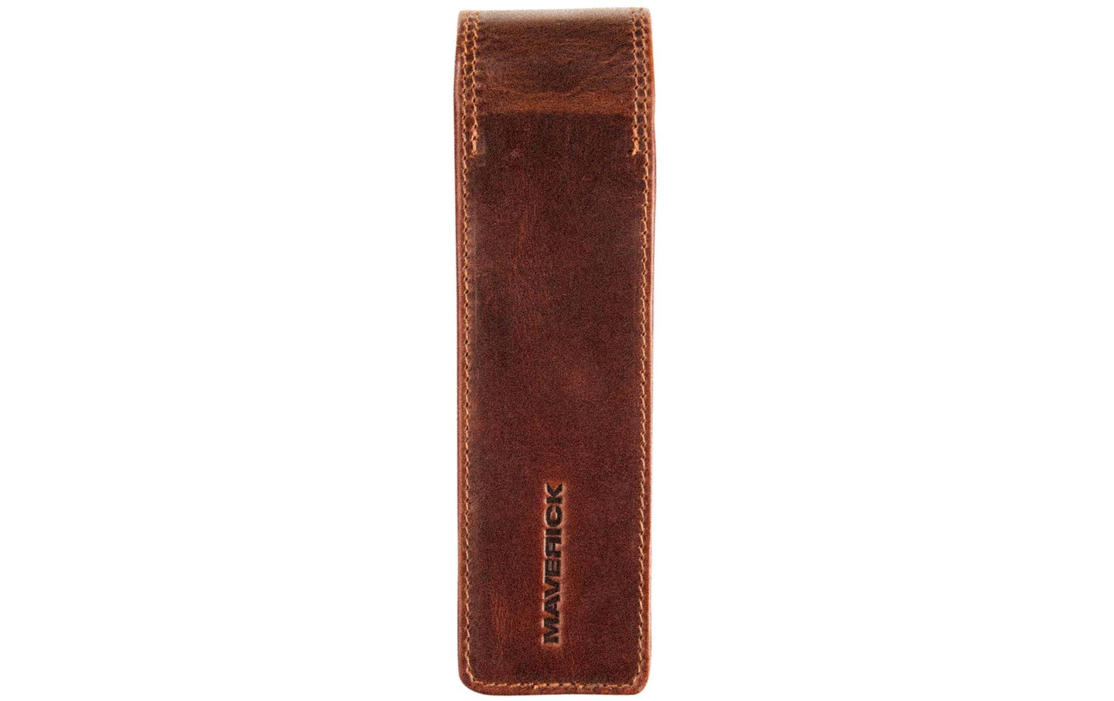 Maverick Original Etui für 2 Schreibgeräte Leder, braun