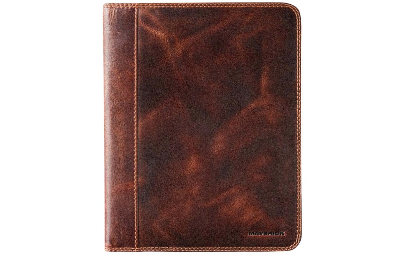 Maverick Original A5 Konferenzmappe Leder, braun