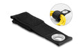 Delock Strapazierfähiger Klettgurt, 5 Stück mit Befestigungsöse, L 260 x B 38mm,schwarz