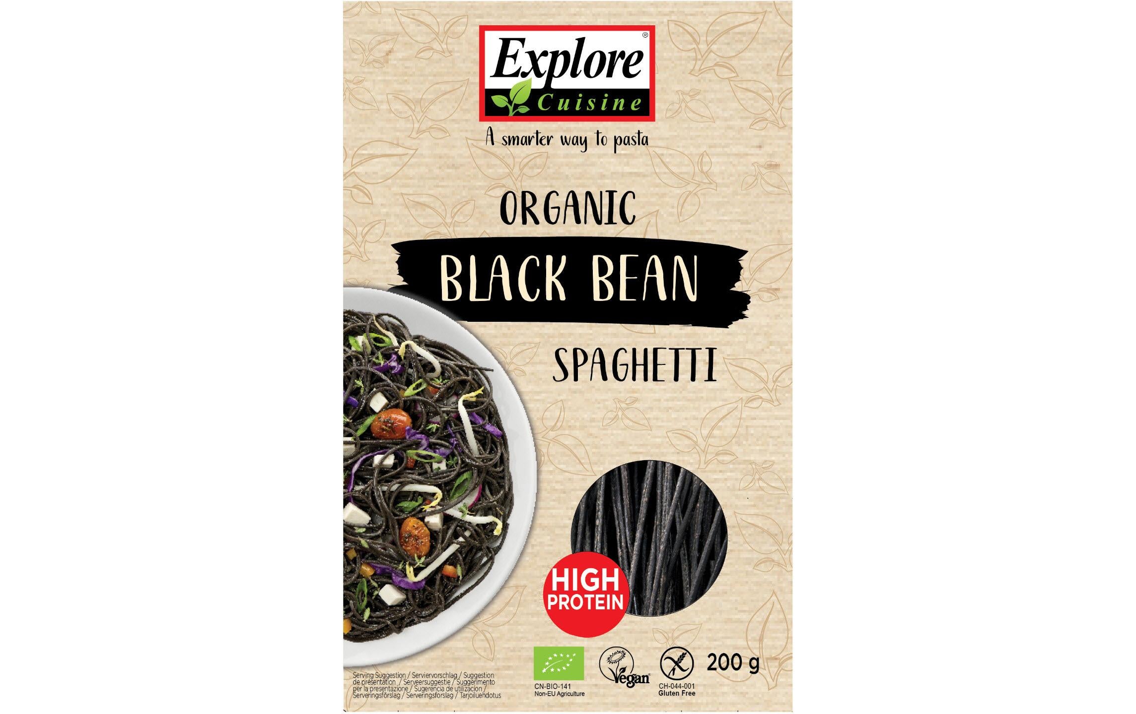 Spaghetti aus Schwarzen Bohnen 200 g