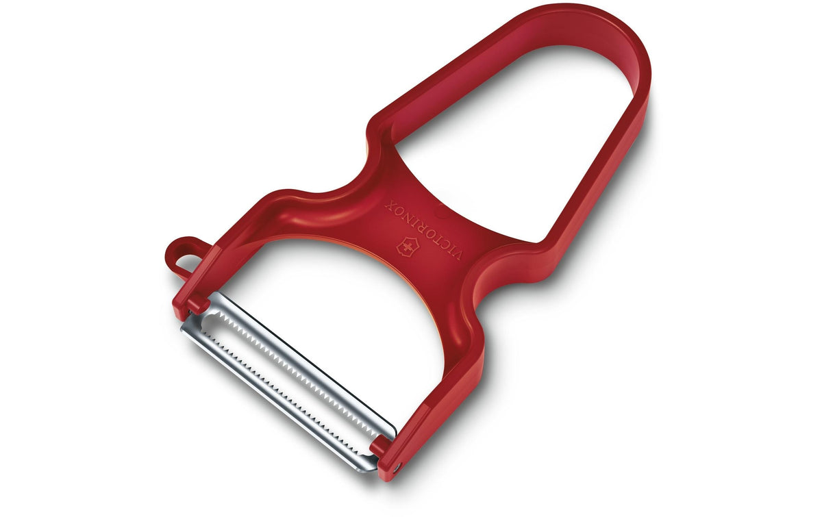 Victorinox Sparschäler RAPID rot Mikrozahnung, rostfreier Stahl