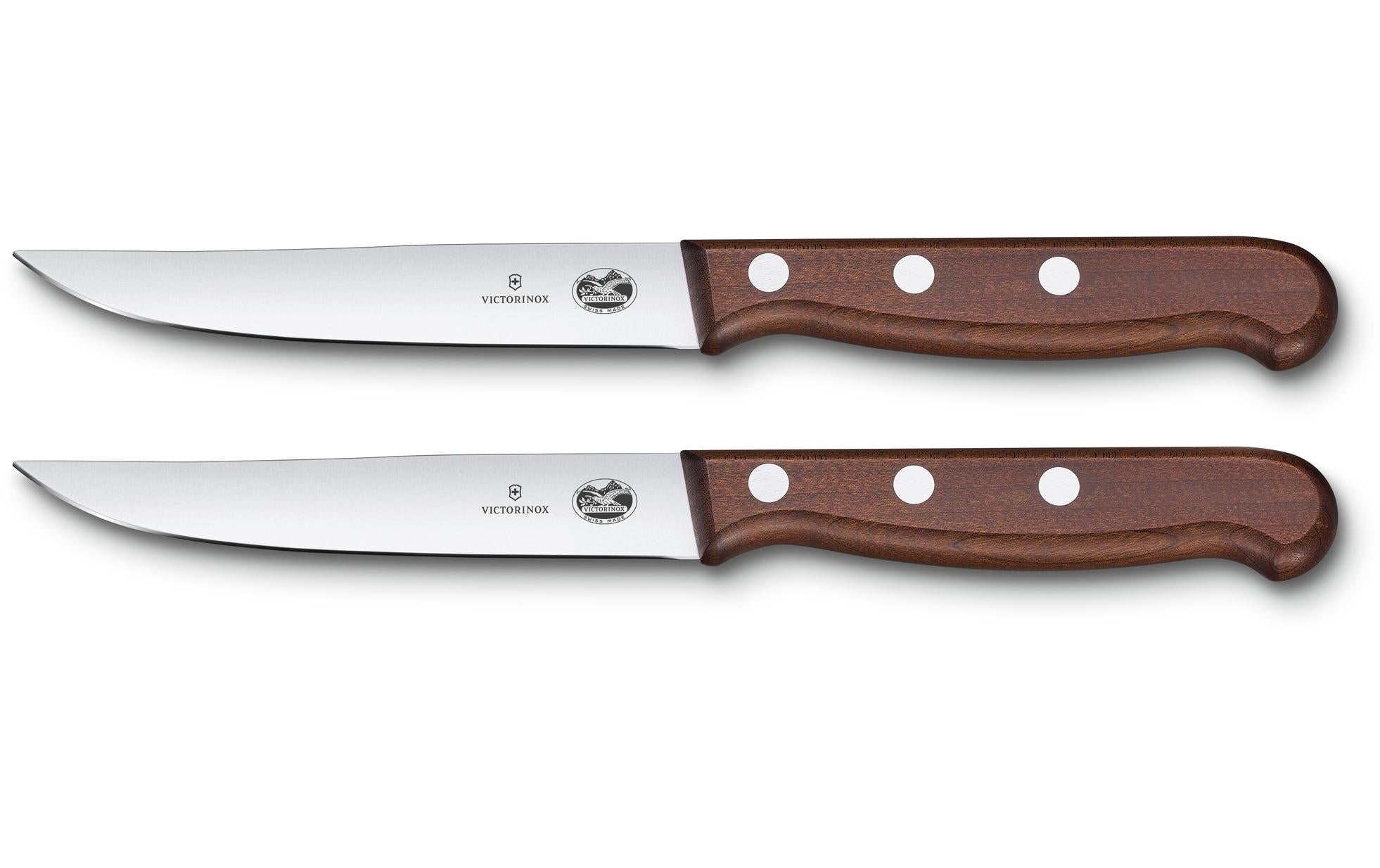 Victorinox Steakmesser Set, 2-teilig geraderSchliff , 12 cm
