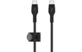 Belkin BoostCharge Pro Flex USB-C-USB-C 1m Silikon schwarz bis 60W