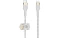 Belkin BoostCharge ProFlex USB-C-Lightn 2m Silikon weiss bis 15W